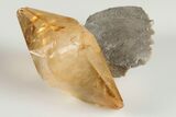 Gemmy, Twinned Calcite Crystal - Elmwood Mine #191751-1